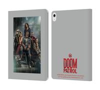 Head Case Designs Officially Licensed Doom Patrol Poster 1 Graphics Leather Wallet Case Compatible With Apple iPad Air 13 2024/2025