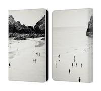 Head Case Designs Officially Licensed Dorit Fuhg Cornwall Beach Life Travel Stories Leather Wallet Case Compatible With Amazon Kindle 11th Gen (2024)