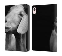 Head Case Designs Officially Licensed Dorit Fuhg Goat Animals & Urban Life Leather Wallet Case Compatible With Apple iPad mini (2021/2024)