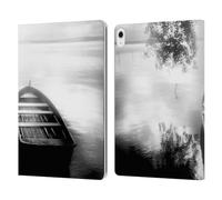 Head Case Designs Officially Licensed Dorit Fuhg Last Day of Summer Travel Stories Leather Wallet Case Compatible With Apple iPad Air 13 2024/2025