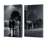 Head Case Designs Officially Licensed Dorit Fuhg Night Walk Animals & Urban Life Leather Wallet Case Compatible With Apple iPad Pro 12.9 2020/2021/2022