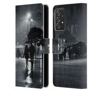 Head Case Designs Officially Licensed Dorit Fuhg Night Walk Animals & Urban Life Leather Wallet Case Compatible With Samsung Galaxy A53 5G (2022)
