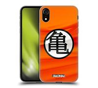 Head Case Designs Officially Licensed Dragon Ball Kame Symbol Iconic Soft Gel Case [Military Grade Protection] Compatible With Apple iPhone XR