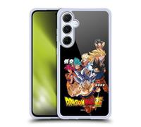 Head Case Designs Officially Licensed Dragon Ball Super Goku Universe Survival Characters Soft Gel Case Compatible With Samsung Galaxy A55 5G