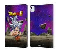 Head Case Designs Officially Licensed Dragon Ball Super Ultra Instinct Goku Characters Leather Wallet Case Compatible With Apple iPad Air 11 2020/2022/2024/2025