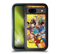 Head Case Designs Officially Licensed Dragon Ball Super Universe 7 Group Universe Survival Arc Ultra-Armoured Shockproof Case [Military Grade Protection] Compatible With Google Pixel 8a