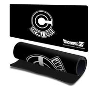 Head Case Designs Officially Licensed Dragon Ball Z Capsule Corp. Logo Graphics 23.62 x 11.81 x 0.12 inches (600 x 300 mm) - L Gaming Office Desk PC Keyboard Mouse Mat Pad