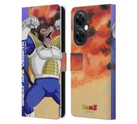 Head Case Designs Officially Licensed Dragon Ball Z Great Ape Vegeta Saiyan Arc Characters Leather Wallet Case Compatible With OnePlus Nord N30