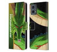 Head Case Designs Officially Licensed Dragon Ball Z Shenron Saiyan Arc Characters Leather Wallet Case Compatible With Motorola Moto G (2023)