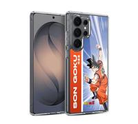 Head Case Designs Officially Licensed Dragon Ball Z Son Goku Saiyan Arc Characters Gel Case [Military Grade Protection] Compatible With Samsung Galaxy S26 Ultra