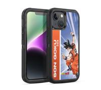 Head Case Designs Officially Licensed Dragon Ball Z Son Goku Saiyan Arc Characters Ultra-Armoured Shockproof Case [Military Grade Protection] Compatible With Apple iPhone 14