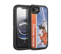 Head Case Designs Officially Licensed Dragon Ball Z Son Goku Saiyan Arc Characters Ultra-Armoured Shockproof Case [Military Grade Protection] Compatible With Apple iPhone 16e / iPhone 17e