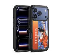 Head Case Designs Officially Licensed Dragon Ball Z Son Goku Saiyan Arc Characters Ultra-Armoured Shockproof Case [Military Grade Protection] Compatible With Apple iPhone 17 Pro Max