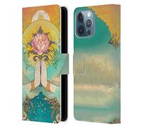 Head Case Designs Officially Licensed Duirwaigh Divine God Leather Wallet Case Compatible With Apple iPhone 13 Pro Max