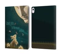 Head Case Designs Officially Licensed Duirwaigh Moon God Leather Wallet Case Compatible With Apple iPad Air 13 2024/2025