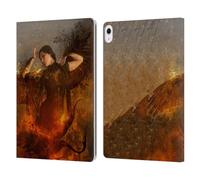 Head Case Designs Officially Licensed Duirwaigh Phoenix God Leather Wallet Case Compatible With Apple iPad Air 13 2024/2025