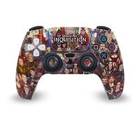 Head Case Designs Officially Licensed EA Bioware Dragon Age Cast Of Thousands Inquisition Graphics Vinyl Faceplate Sticker Gaming Skin Decal Compatible With Sony PlayStation 5 PS5 DualSense Controller
