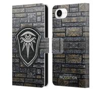 Head Case Designs Officially Licensed EA Bioware Dragon Age Distressed Crest Inquisition Graphics Leather Wallet Case Compatible With Apple iPhone 16e