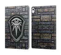 Head Case Designs Officially Licensed EA Bioware Dragon Age Distressed Crest Inquisition Graphics Leather Wallet Case Compatible With Apple iPad Air 13 2024/2025