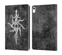 Head Case Designs Officially Licensed EA Bioware Dragon Age Distressed Symbol Inquisition Graphics Leather Wallet Case Compatible With Apple iPad 10.9 (2022)