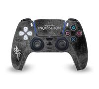 Head Case Designs Officially Licensed EA Bioware Dragon Age Distressed Symbol Inquisition Graphics Vinyl Faceplate Sticker Gaming Skin Decal Compatible With Sony PlayStation 5 PS5 DualSense Controller