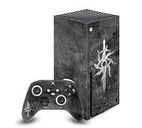 Head Case Designs Officially Licensed EA Bioware Dragon Age Distressed Symbol Inquisition Graphics Vinyl Sticker Gaming Skin Decal Cover Compatible With Xbox Series X Console and Controller Bundle