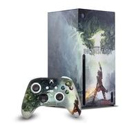 Head Case Designs Officially Licensed EA Bioware Dragon Age Key Art 2014 Inquisition Graphics Game Console Wrap and Game Controller Skin Bundle Compatible With Xbox Series X