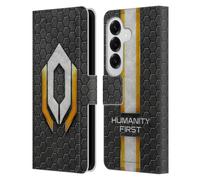 Head Case Designs Officially Licensed EA Bioware Mass Effect Cerberus Logo Graphics Leather Wallet Case Compatible With Samsung Galaxy S26