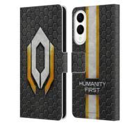 Head Case Designs Officially Licensed EA Bioware Mass Effect Cerberus Logo Graphics Leather Wallet Case Compatible With Samsung Galaxy S25 Edge