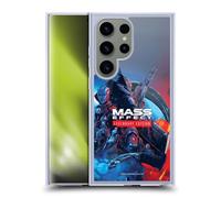 Head Case Designs Officially Licensed EA Bioware Mass Effect Key Art Legendary Graphics Gel Case [Military Grade Protection] Compatible with Samsung Galaxy S24 Ultra 5G and Compatible with MagSafe
