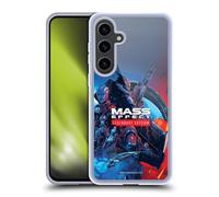 Head Case Designs Officially Licensed EA Bioware Mass Effect Key Art Legendary Graphics Gel Case [Military Grade Protection] Compatible With Samsung Galaxy S24+ 5G