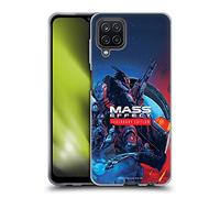 Head Case Designs Officially Licensed EA Bioware Mass Effect Key Art Legendary Graphics Gel Case [Military Grade Protection] Compatible With Samsung Galaxy A12 (2020)