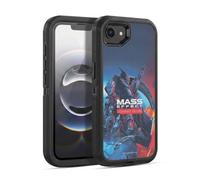 Head Case Designs Officially Licensed EA Bioware Mass Effect Key Art Legendary Graphics Ultra-Armoured Shockproof Case [Military Grade Protection] Compatible With Apple iPhone 16e / iPhone 17e
