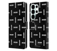 Head Case Designs Officially Licensed EA Bioware Mass Effect Logo Pattern Graphics Leather Wallet Case Compatible With Samsung Galaxy S26 Ultra