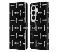 Head Case Designs Officially Licensed EA Bioware Mass Effect Logo Pattern Graphics Leather Wallet Case Compatible With Samsung Galaxy S26
