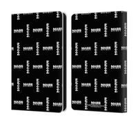 Head Case Designs Officially Licensed EA Bioware Mass Effect Logo Pattern Graphics Leather Wallet Case Compatible With Amazon Kindle 11th Gen (2024)