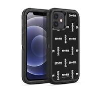 Head Case Designs Officially Licensed EA Bioware Mass Effect Logo Pattern Graphics Ultra-Armoured Shockproof Case [Military Grade Protection] Compatible With Apple iPhone 12 / iPhone 12 Pro