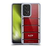 Head Case Designs Officially Licensed EA Bioware Mass Effect N7 Logo Armor Graphics Gel Case [Military Grade Protection] Compatible With Galaxy A33 5G (2022)