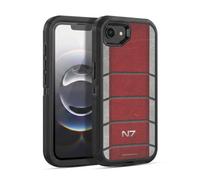 Head Case Designs Officially Licensed EA Bioware Mass Effect N7 Logo Armor Graphics Ultra-Armoured Shockproof Case [Military Grade Protection] Compatible With Apple iPhone 16e / iPhone 17e
