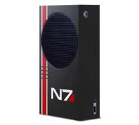 Head Case Designs Officially Licensed EA Bioware Mass Effect N7 Logo Graphics Game Console Wrap Case Cover Compatible With Xbox Series S Console