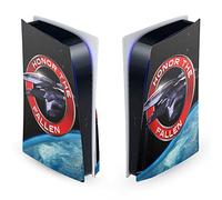 Head Case Designs Officially Licensed EA Bioware Mass Effect Normandy SR1 Graphics Vinyl Faceplate Sticker Gaming Skin Decal Cover Compatible With Sony PlayStation 5 PS5 Disc Edition Console