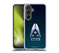 Head Case Designs Officially Licensed EA Bioware Mass Effect Systems Alliance Logo Graphics Gel Case [Military Grade Protection] Compatible with Samsung Galaxy S24 FE and Compatible with MagSafe