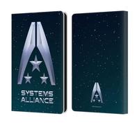 Head Case Designs Officially Licensed EA Bioware Mass Effect Systems Alliance Logo Graphics Leather Wallet Case Compatible With Amazon Kindle Paperwhite 6