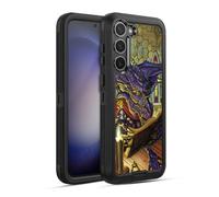 Head Case Designs Officially Licensed Ed Beard Jr A Good Book Dragons Ultra-Armoured Shockproof Case [Military Grade Protection] Compatible With Samsung Galaxy S23+ 5G