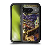 Head Case Designs Officially Licensed Ed Beard Jr A Good Book Dragons Ultra-Armoured Shockproof Case [Military Grade Protection] Compatible With Google Pixel 9 / Pixel 9 Pro