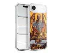 Head Case Designs Officially Licensed Ed Beard Jr Celtic Autumn Cross Dragons Gel Case [Military Grade Protection] Compatible with Apple iPhone 17 Air and Compatible with MagSafe
