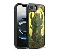 Head Case Designs Officially Licensed Ed Beard Jr Green Guardian Greenman Dragons Gel Armour Case [Military Grade Protection] Compatible With Apple iPhone 16e / iPhone 17e