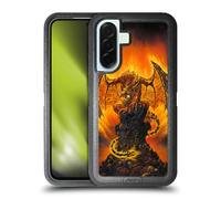 Head Case Designs Officially Licensed Ed Beard Jr Harbinger Of Fire Dragons Ultra-Armoured Shockproof Case [Military Grade Protection] Compatible With Samsung Galaxy A36 5G