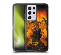 Head Case Designs Officially Licensed Ed Beard Jr Harbinger Of Fire Dragons Ultra-Armoured Shockproof Case [Military Grade Protection] Compatible With Samsung Galaxy S21 Ultra 5G
