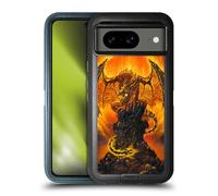 Head Case Designs Officially Licensed Ed Beard Jr Harbinger Of Fire Dragons Ultra-Armoured Shockproof Case [Military Grade Protection] Compatible With Google Pixel 8
